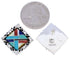 Multicolor And Sterling Silver Post Earrings GS75041